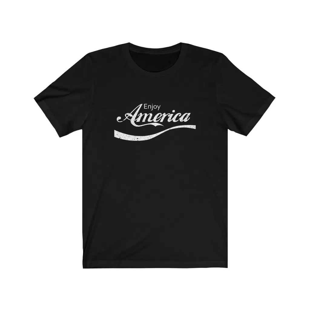 Tee The People - Enjoy America T-Shirt - Black