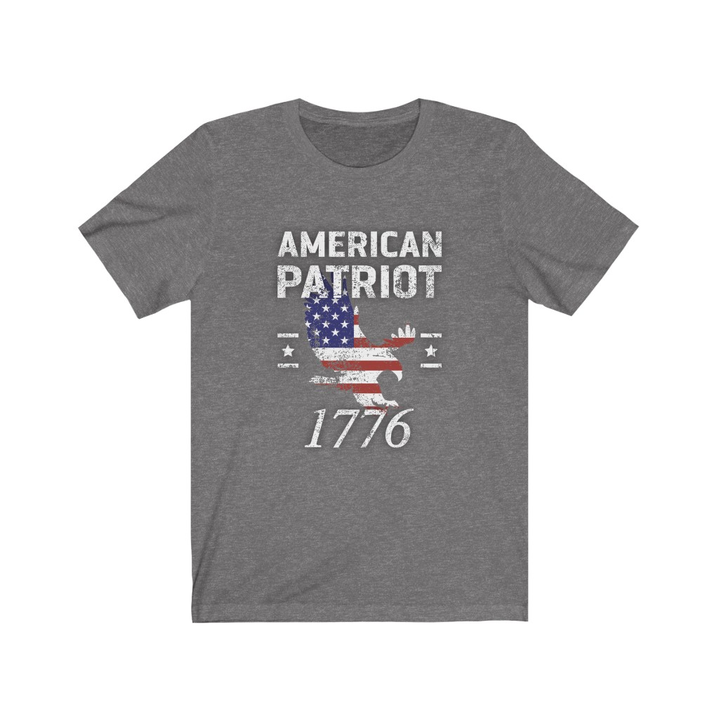 Tee The People - Patriot Eagle T-Shirt - Deep Heather