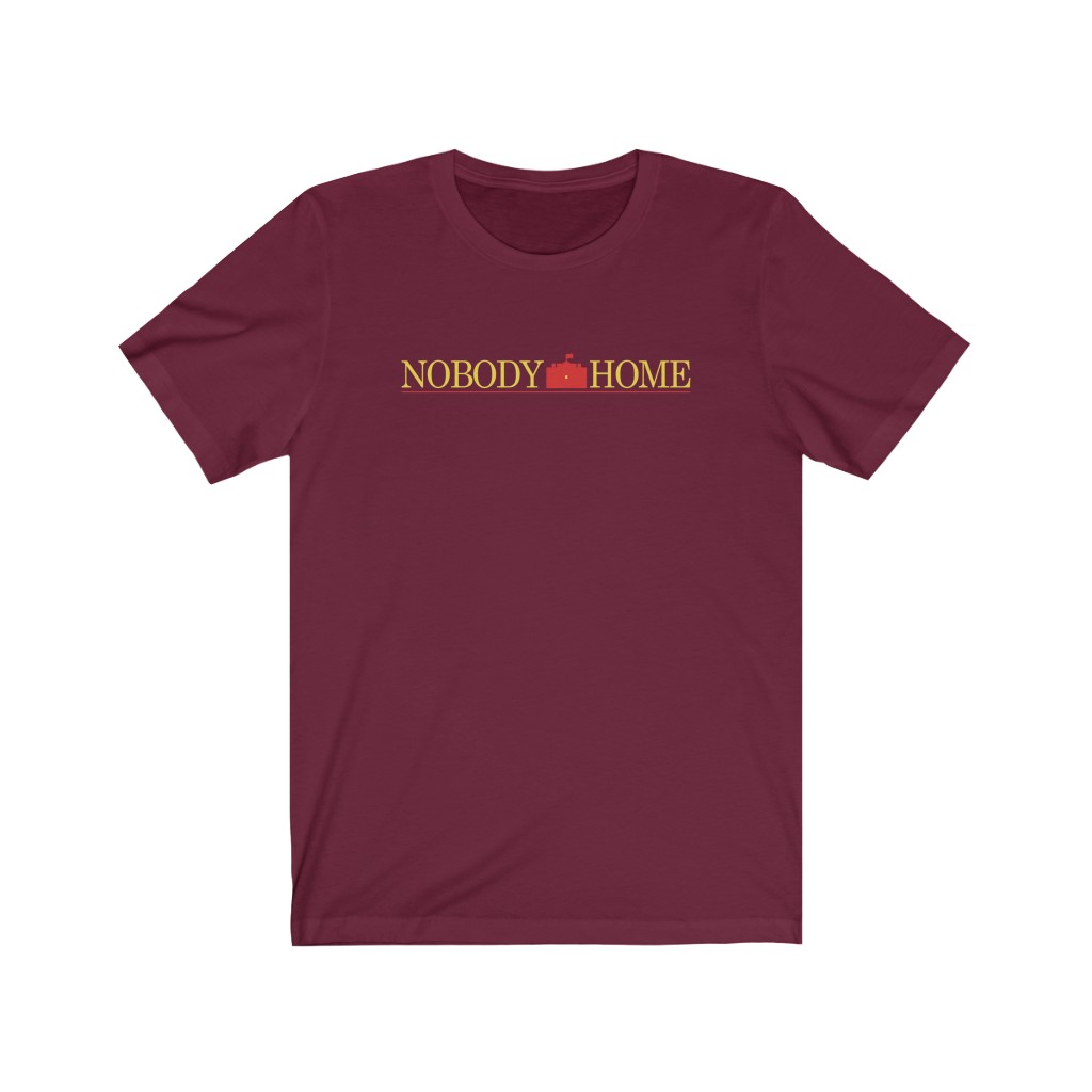 Tee The People - Nobody Home T-Shirt Maroon