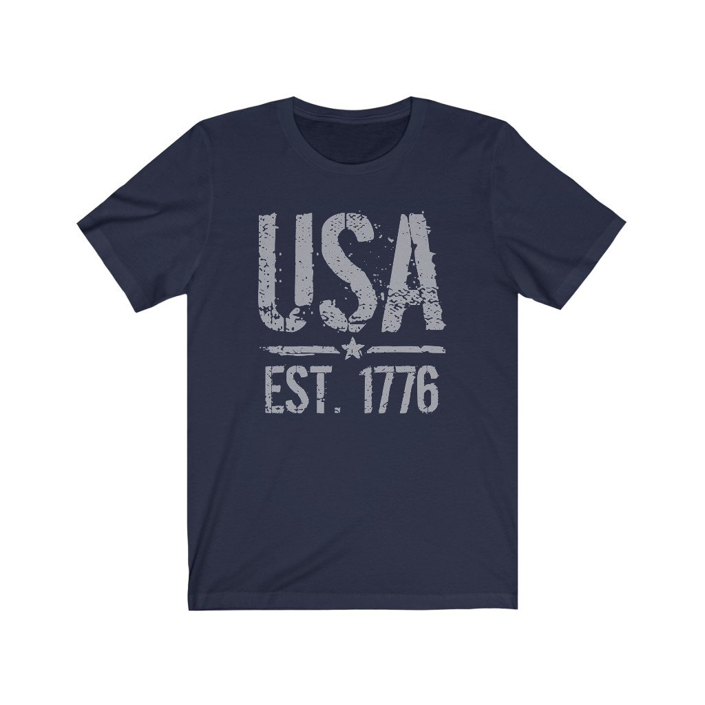 Tee The People - USA Established 1776 T-Shirt - Navy