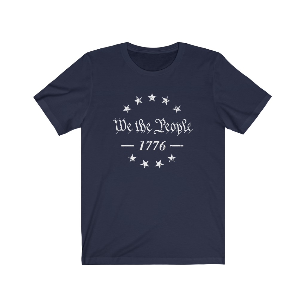 Tee The People - We The People 1776 Stars T-Shirt Navy