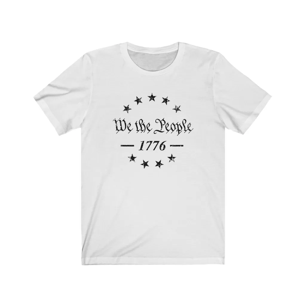 Tee The People - We The People 1776 Stars T-Shirt White